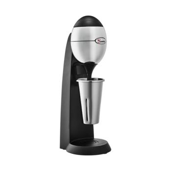 Milkshaker - H 53 x 18,2 x 18,6 CM - 6 KG - 220 - 240 V - 230 W - Inox - Noir - 0,675 Litre - Santos - 408065
