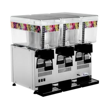 Distributeur de boissons - H 54.5 x 57 x 43 CM - 30.5 KG - 220 - 240 V - 330 W - Statique - R134A - Polycarbonate - Gris - 12 Litre - +4°C / +12°C - Santos - 408073