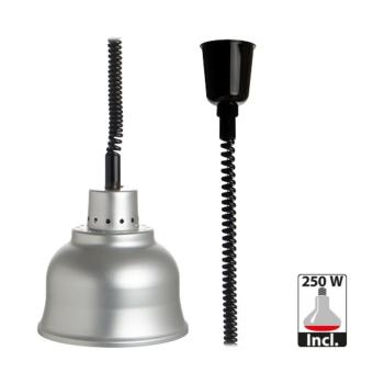 Hotte chauffante - H 22 CM - 1,2 KG - Ø22,5 CM - 220 - 240 V - Aluminium - Caterchef - 508020