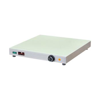 Plaque chauffante - H 7 x 50 x 50 CM - 7,1 KG - 220 - 240 V - 600 W - inox - Caterchef - 508050