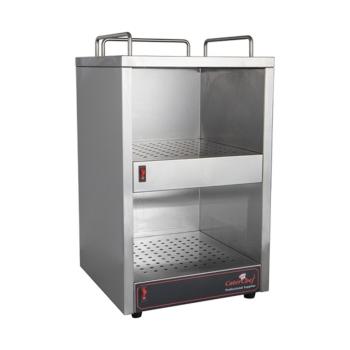 Chauffe-tasses - H 56 x 32 x 32 CM - 11,7 KG - 220 - 240 V - 140 W - inox - +0°C / +75°C - Caterchef - 537300