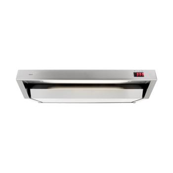 Hotte aspirante - H 17 x 89,8 x 51,8 CM - 18,29 KG - Ø12,5 CM - 220 - 240 V - 119 W - Inox - 552090