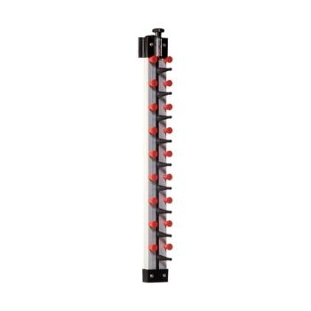 Porte-assiettes Modèle mural - H 82 x 13 x 13 CM - 1,5 KG - Inox - Plate Mate - 556002
