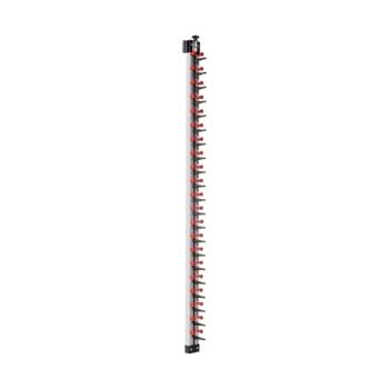 Bordenrek Wandmodel - H 166 x 13 x 13 CM - 3 KG - RVS - Plate Mate - 556005