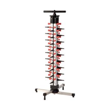 Porte-assiettes Modèle de table - H 100 x 36 x 36 CM - 5,2 KG - Inox - Plate Mate - 556012