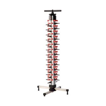 Porte-assiettes Modèle de table - H 120 x 36 x 36 CM - 6,4 KG - Inox - Plate Mate - 556013
