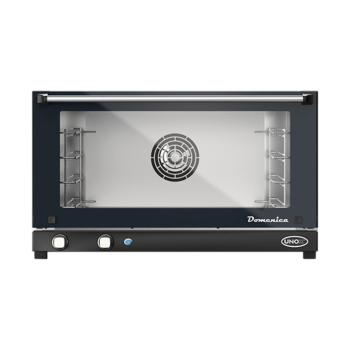 Four à convection - H 47,2 x 80 x 70,6 CM - 44 KG - 380 - 415 - Sans - Prise V - 5300 W - Inox - +80°C / +260°C - Unox - 596070