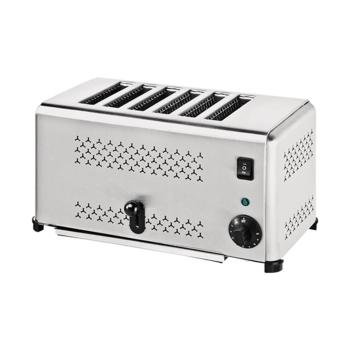 Grille-pain - H 21,5 x 41,5 x 26 CM - 6,5 KG - 220 - 240 V - 2500 W - Inox - Caterchef - 688016