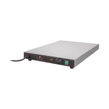 Plaque chauffante - H 7 x 59,4 x 40 CM - 8 KG - 220 - 240 V - 600 W - inox - +30°C / +85°C - Caterchef - 688075