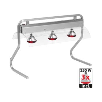 Pont chauffant - H 71,3 x 103 x 49,5 CM - 29 KG - 220 - 240 V - 750 W - Inox - 710330