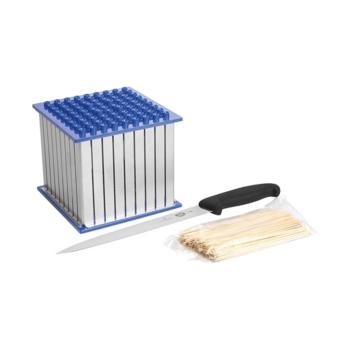 Coupe Fil Satay - H 23 x 23 x 23 CM - 2 KG - Inox - 829001