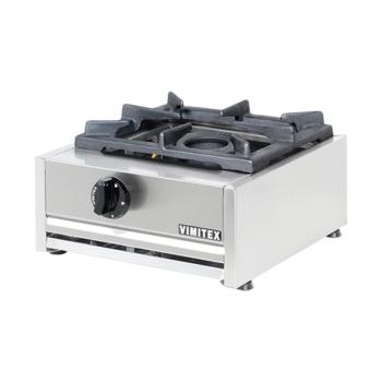 Appareil de cuisson - H 20 x 38,5 x 40 CM - 10 KG - Gaz propane - 7 CM - Inox - Gaz - Vimitex - 305101