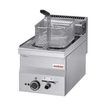 Friteuse - H 28 x 30 x 60 CM - 15 KG - 380 - 415 - Sans - Prise V - 7500 W - Inox - 10 Litres - Electrique - Modulaire - 316654