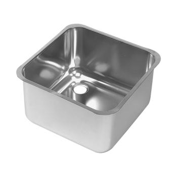 Evier - H 25 x 50 x 50 CM - 1 KG - inox 18/08 - 953802
