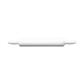 Rouleau à pâte - 38 CM - 1.48 KG - Ø8 CM - Plastique - Blanc - 882031