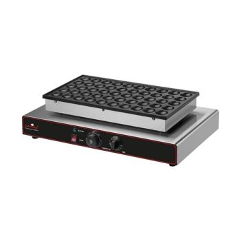 Appareil de cuisson Poffertjes - H 17 x 55 x 37,5 CM - 10,7 KG - 220 - 240 V - 1800 W - +0°C / +300°C - Caterchef - 680250
