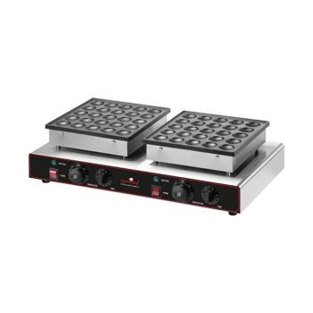 Appareil de cuisson Poffertjes - H 17 x 62 x 37,5 CM - 10,7 KG - 220 - 240 V - 1700 W - +0°C / +300°C - Caterchef - 680125
