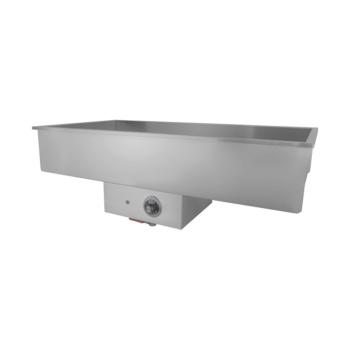 Bain Marie - H 30 x 100 x 55 CM - 13 KG - 220 - 240 V - 3000 W - Inox - Mach - 899104