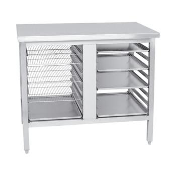 Table de Travail - H 90 x 100 x 70 CM - 15 KG - Inox - 921011