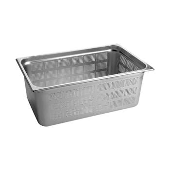 Bac gastronorme - GN 1/1 - 27,8 Litre - H 20 x 53 x 32,5 CM - Inox - Caterchef - 953511