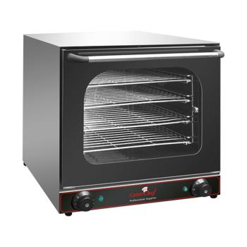 Four à convection - H 58.5 x 59.5 x 59.4 CM - 41 KG - 220 - 240 V - 2670 W - Inox - +50°C / +300°C - Caterchef - 688001