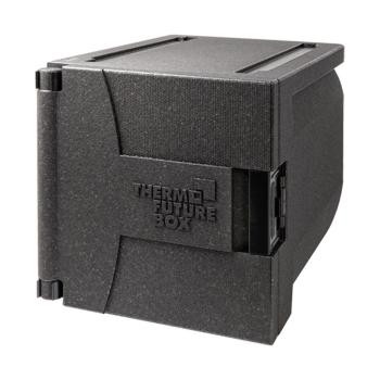 Thermobox - 1/1 GN - 69 Litre - H 49 x 66 x 45 CM - Polypropylène - Noir - Thermo Future Box - 235051