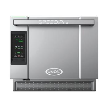 Bakerlux Speed.Pro - H 54.1 x 61.2 x 74.6 CM - 91 KG - 380 - 415 - Zonder - Stekker V - 6600 W - RVS - +30°C / +260°C - Unox - 596010