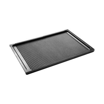 Plaque à griller - H 0,6 x 38 x 26,5 CM - 1,033 KG - Fonte d'aluminium - Risoli - 729001