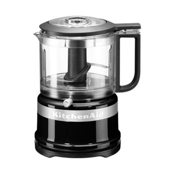 Cutter - H 22,2 x 17,8 x 14,3 CM - 1,2 KG - 220 - 240 V - 240 W - Plastique - Noir - 0,83 Litre - KitchenAid - 521400