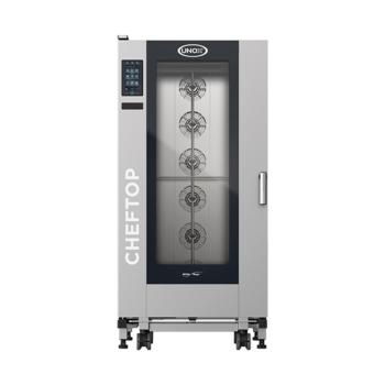 Cheftop Mindplus - H 187.5 x 89.2 x 101.8 CM - 292 KG - 380 - 415 - Zonder - Stekker V - 38500 W - RVS - +30°C / +300°C - Unox - 596265
