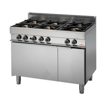 Réchaud - H 85 x 110 x 65 CM - 109 KG - Gaz naturel - 30,8 CM - Inox - Modulaire - 316017