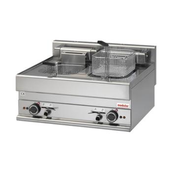 Friteuse - H 28 x 70 x 65 CM - 28,5 KG - 380 - 415 - Sans - Prise V - 15000 W - Inox - 10 Litre - Electrique - Modulaire - 316044