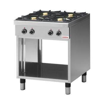 Table de cuisson - H 85 x 70 x 65 CM - 42 KG - Gaz propane - 17,2 CM - Inox - Gaz - Modulaire - 316324