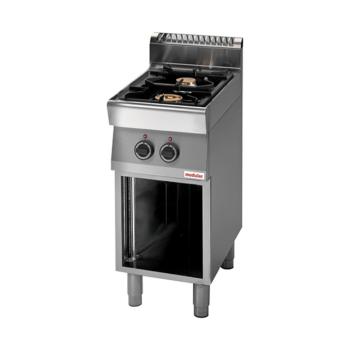 Appareil de cuisson - H 85 x 40 x 70 CM - 29 KG - Gaz naturel - 9,2 CM - Inox - Gaz - Modulaire - 316700
