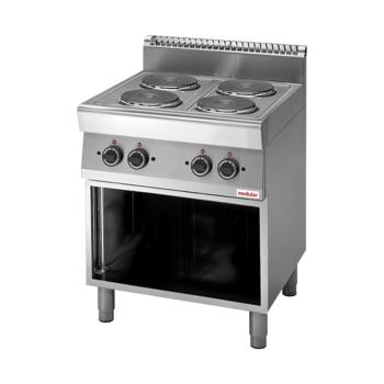 Cuisinière - H 85 x 70 x 70 CM - 44 KG - 380 - 415 - Sans - Prise V - 10400 W - Inox - Electrique - Modulaire - 316711