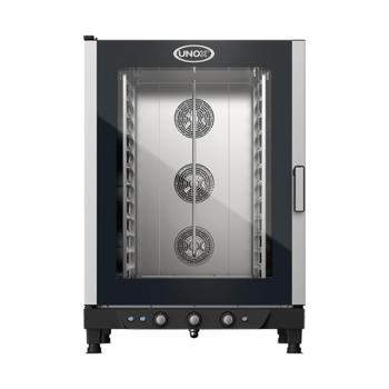 Cheflux - H 93.2 x 86 x 88.2 CM - 115 KG - 380 - 415 - Sans - Prise V - 15800 W - Inox - +80°C / +260°C - Unox - 596744
