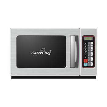 Micro-ondes - H 31 x 51 x 43 CM - 14,7 KG - 220-240 V - 1000 W - Inox - 25 Litres - Caterchef - 688210