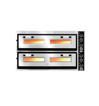 Four à pizza - 2 x 6 - Ø 33 cm - 2 Chambres - PF 10570 L - GMG