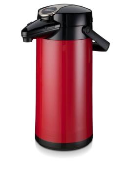 Airpot Furento - 2,2 litres - Rouge/Verre - Bravilor - 7.171.337.101