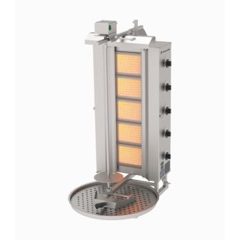 Donergrill - Gaz - 5 brûleurs - Moteur dessus - Naomi - GD5/S