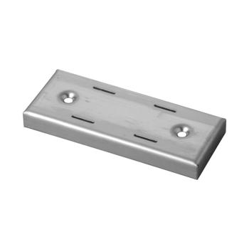 Dragerhouder Voor Plankdrager - RVS - H 13.1 x B 5.3 x D 1.5 CM - Multinox