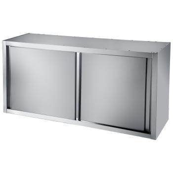 Armoire murale - Portes coulissantes - H 65 x L 200 x P 40 CM - inox - G-Line