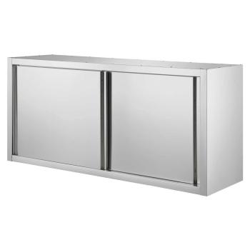 Armoire murale - Portes coulissantes - H 65 x L 180 x P 40 CM - inox - G-Line