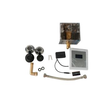 Ensemble de boutons-poussoirs pour urinoir mural - acier inoxydable - G-Line