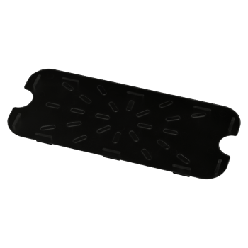 Grille d'égouttage - Polycarbonate - 1/3 GN - Noir - G-Line