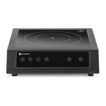 Table de cuisson à induction - Noir - 230V - 3500W - Hendi