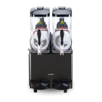 Machine à granuler - 2 x 12 L - 230V - 710W - Noir - inox - Hendi