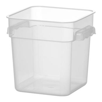 Contenant alimentaire - 3.8 L - Polypropylène - H 18 x L 19 x P 19 CM - Hendi