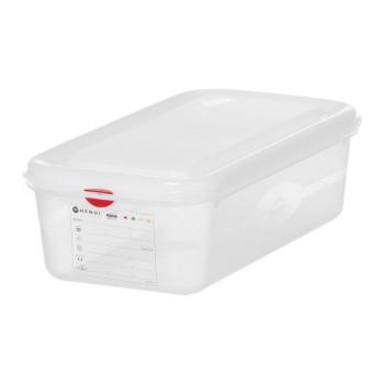 Boîte de stockage - 1/3 GN - 100 MM - Polypropylène - Hendi