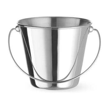 Seau - Avec poignée - Ø13 CM - acier inoxydable - Hendi
